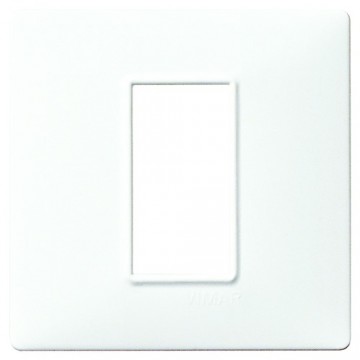 14641.01 1-module plate in Plana white