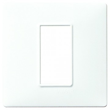 14641.01 Plaque 1 module en Plana blanc