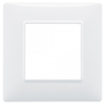 14642.01 2-module plate in Plana white