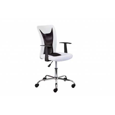 Inter Link office chair with armrests and Gray wheels