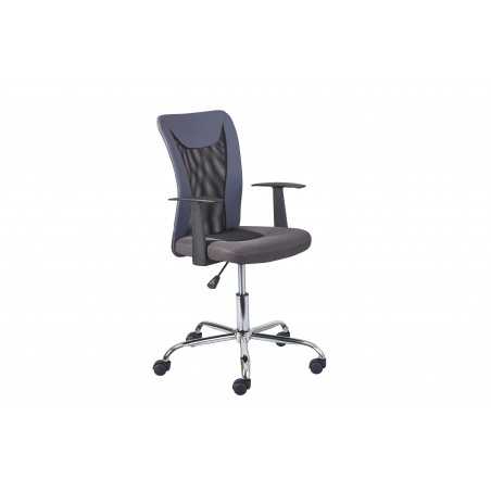 Inter Link office chair with armrests and Gray wheels