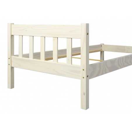 Inter Link single bed 90x190 in milky-stained pine
