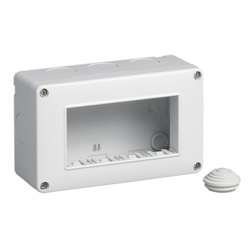 14804 IP40 Wall Box 4 Modules