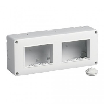 14827 Ip40 enclosure 6M 3X2 Horizontal Plana