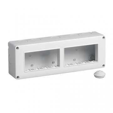 14837 Coffret Ip40 8M 4X2 Horizontal Plana