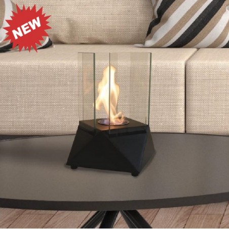 Table bio-fireplace Oslo 800W Black Tecno Air System