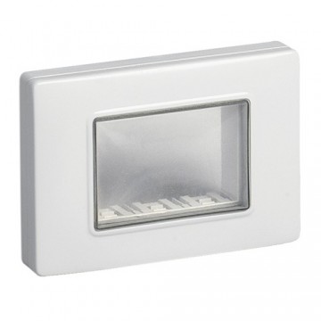 14943 Bouchon Ip55 3M + Vis Gris Ral 7035 Plana