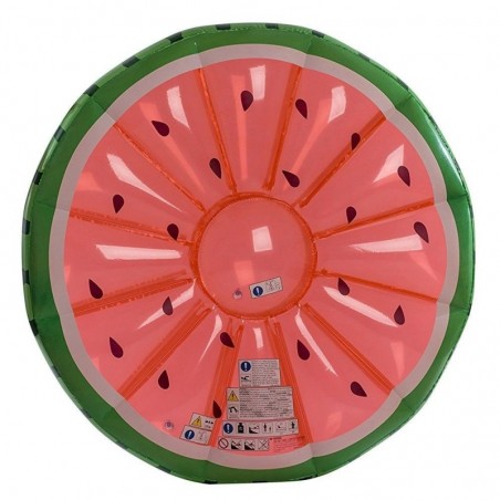 Watermelon Slice Island Inflatable Floating Mattress D.148Cm