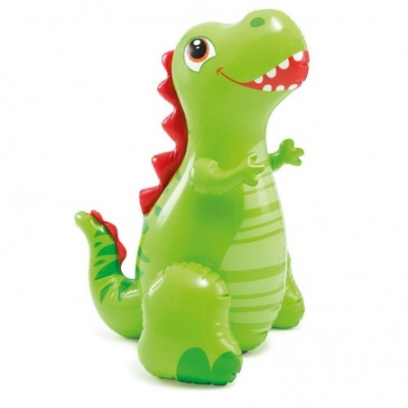 Intex Dinosaure Gonflable Jeu pour Enfants avec Jeux d'Eau Éclaboussures Happy Dino Pulvérisateur