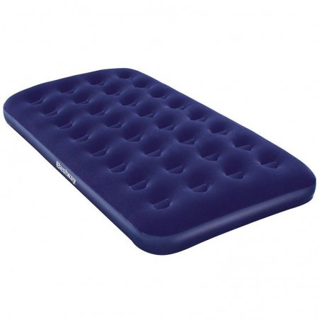 Bestway Inflatable Mattress Single Airbed Blue Flocked 188X99X22