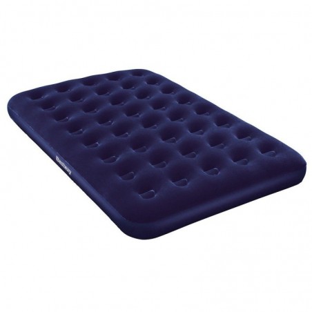 Bestway Airbed Blue Flocked Inflatable Mattress One and a Half Square 193X122X22