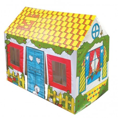 Playhouse for Children Canvas Play Cottage Assembled Bestway Cm. 102X76X114 52008