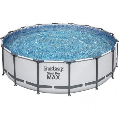 Bestway Round Above Ground Pool with Structure and Filter Pump 488X122H 5612Z
