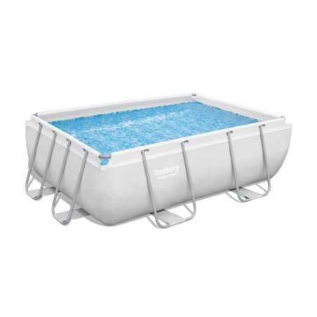 Bestway Above Ground Pool with Rectangular Structure and Filter Pump 282X196X84Cm 56629