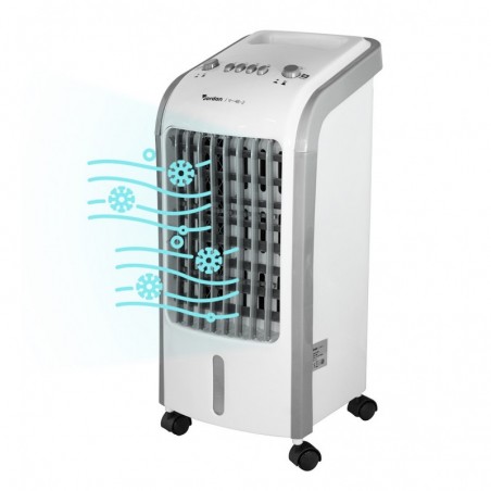 Raffrescatore Ventilatore Deumidificatore Multifunzione 3 in 1 70W 6Lt