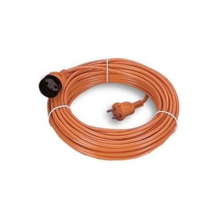 Electric Extension Cable for Outdoor Garden Machines 2X1 25Mt