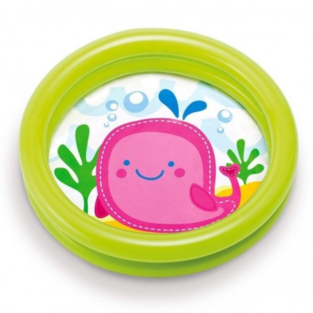 Intex Pool Baby Bath for Babies My First Pool Green - Whale 61 X H 15 Cm
