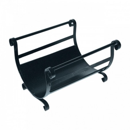 Log Holder with Iron Handles for Fireplace 40X35X29H