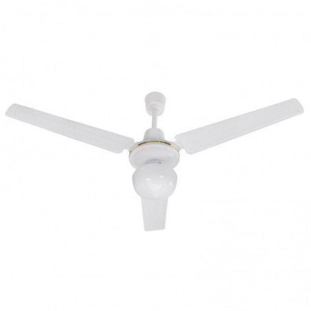 3 Blades Ceiling Fan with Light D.120 Cm Color 70W White