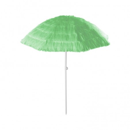 Beach Umbrella in Synthetic Raffia with Joint D. 200Cm Maui Green