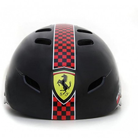 Ferrari Casque de Protection Noir pour Enfants pour Vélo Vélo Taille S