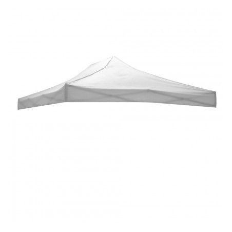 White Roof Cover 3X4,5 Waterproof for Resealable Gazebo Replacement