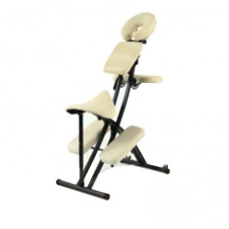 Bench Armchair Adjustable Chair for Massage and Tattoo Beige