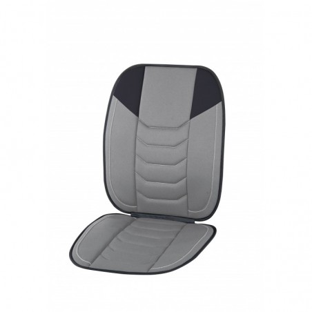 Housse de siège auto universelle avant simple gris 104 x 44 cm