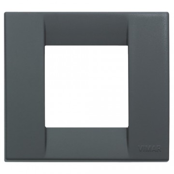 17097.16 Plaque de recouvrement Classic 1-2M Noir Idea