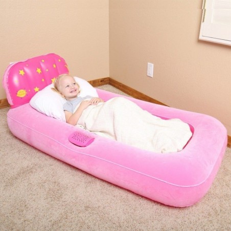 Bestway Inflatable Mattress for Children Airbed Dream Glimmers 132X76X46 Cm Pink