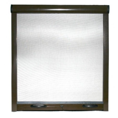 Universal Reducible Roller Mosquito Net for Brown Easy-Up Vertical Window 80X170
