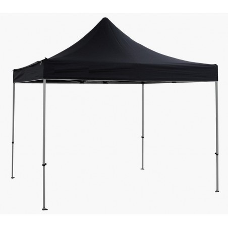 Couverture de toit noire 3 x 3 étanche pour remplacement de gazebo refermable