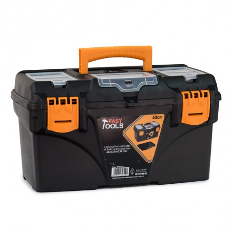 Tool Box Plastic Tool Case 43,2X25X23,8 Cm