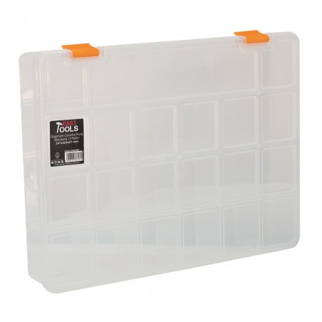 Small Parts Box Plastic Suitcase With Dividers 24,7X32,4,6X5,1 Cm