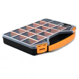 Easy Tools Cassetta porta attrezzi valigia porta utensili in plastica con  cerniere in metallo 41.3x21.2x18.6 cm - ET85294
