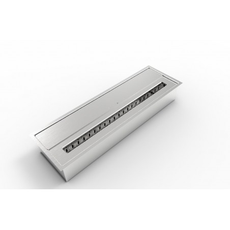 Burner for Bioethanol Fireplace Biofireplace in Stainless Steel 4,5 lt 61X18,7XH9,5 cm
