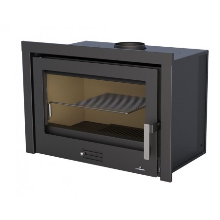 Insert de Cheminée 792x547 Bronpi Rioja Réfractaire 12,5 KW