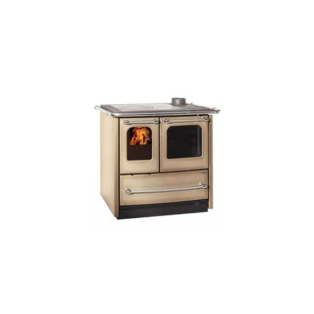 Cucina a Legna Nordica Sovrana Easy 7.5 Kw Cappuccino Mod. 7014522