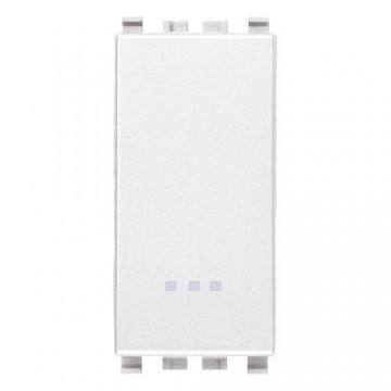 20001.B Lightable switch 1P 16Ax White Eikon