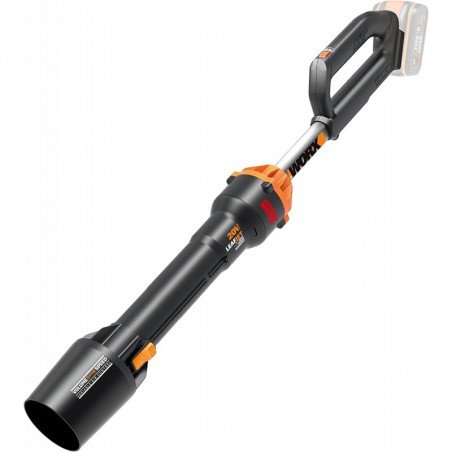 Soffiatore a Batteria WG543E.9 20V Brushless LeafJet 209 km/h Solo Corpo per Pulizia Giardino - WORX