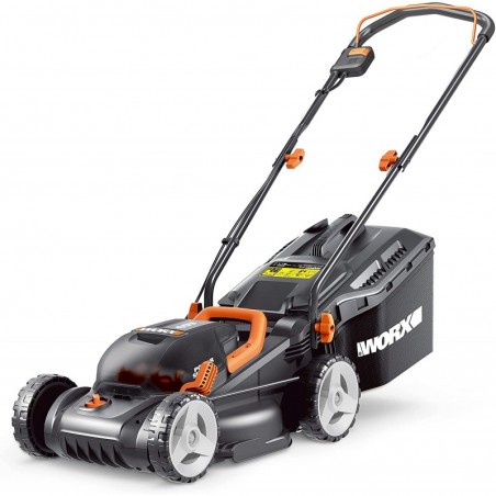 Rasaerba a Batteria 40V WG779E.1 Brushless Taglio 34 cm per Giardini fino a 460 m² con 2 Batterie 4,0Ah - Worx