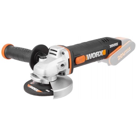 Smerigliatrice Angolare WX800.9 20V Disco 115mm Corpo Macchina per Taglio Metallo - Worx