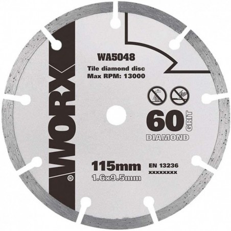 Disco da Taglio Diamantato Worx Wa5048