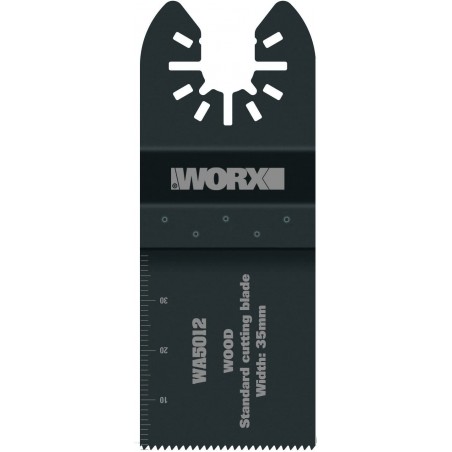 Lama sega standard WA5012 per utensile multifunzione Sonicrafter taglio legno e materiali morbidi - Worx