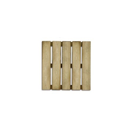 Mattonella zigrinata 50x50 cm – Confezione 4 pz – 7 listelli – SL