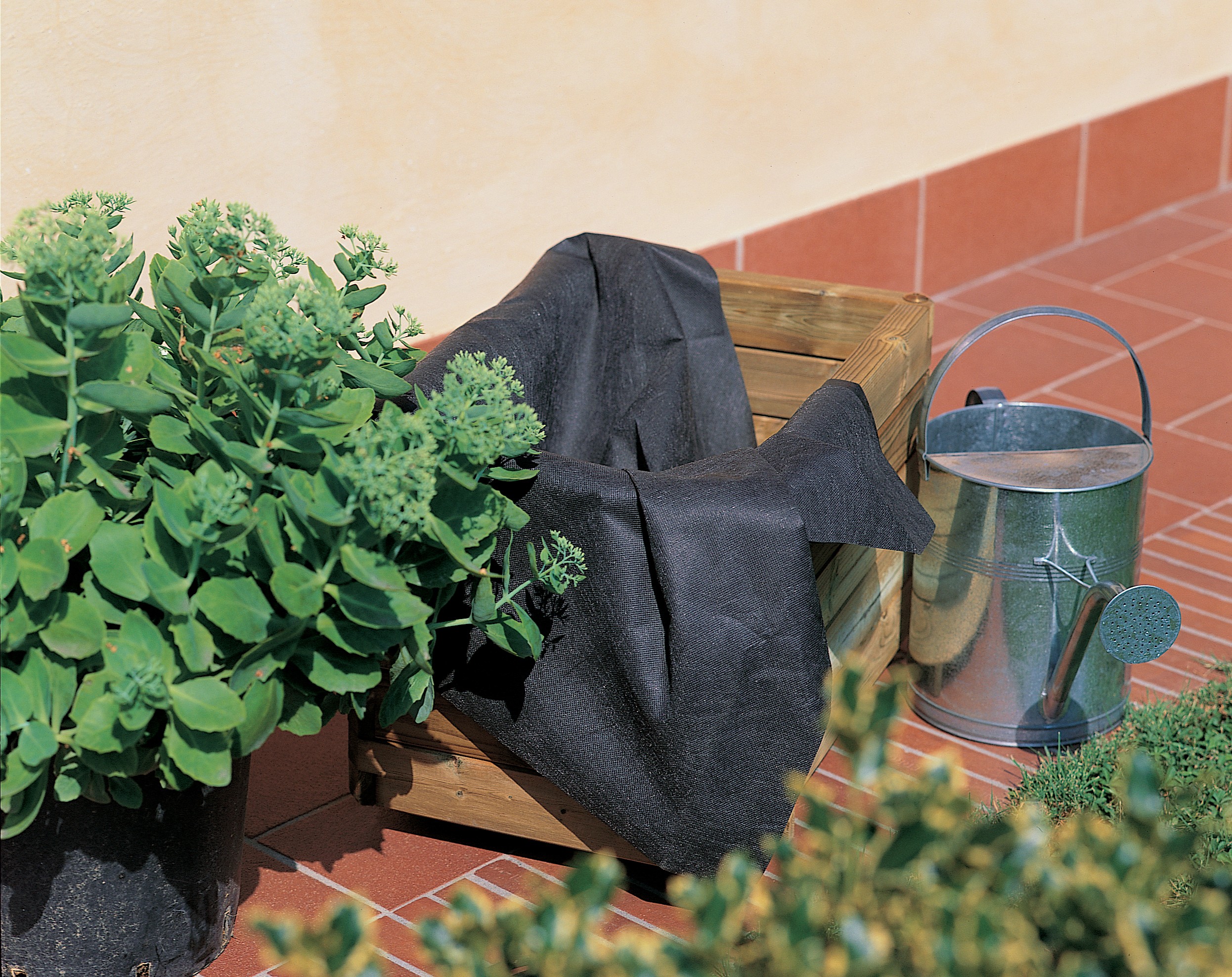 Supporto Per Piante In Rattan, Vaso Intrecciato Su Gambe In - Foto 12