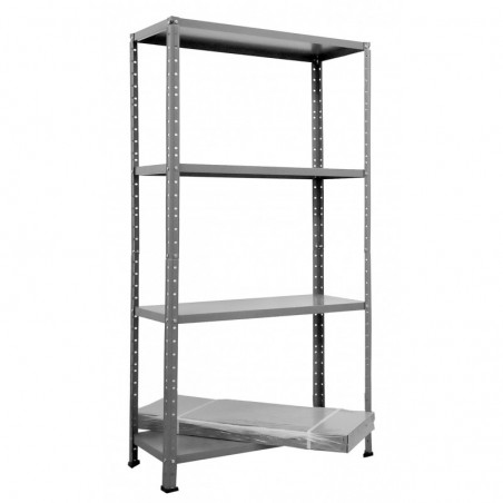 2 Base Shelves 60 Bolts Grima 4 Shelves 40Kg L 75 X P 30 X H 136 Cm