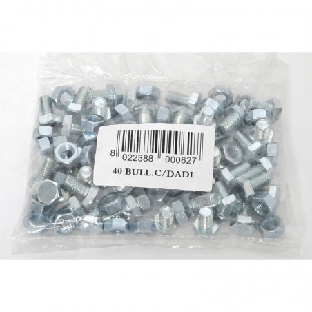 Grima Kit 40 Bolts and 40 M8 Nuts for Kapp Shelving Assembly