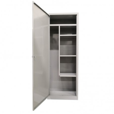Metal Broom Door Cabinet 1 Door Cm. 60Lx40Px167H