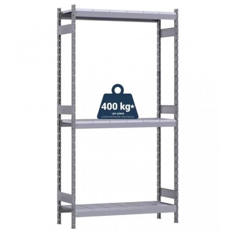 Heavy Shelf with shelves Kompos 186Lx50Px240H Cm
